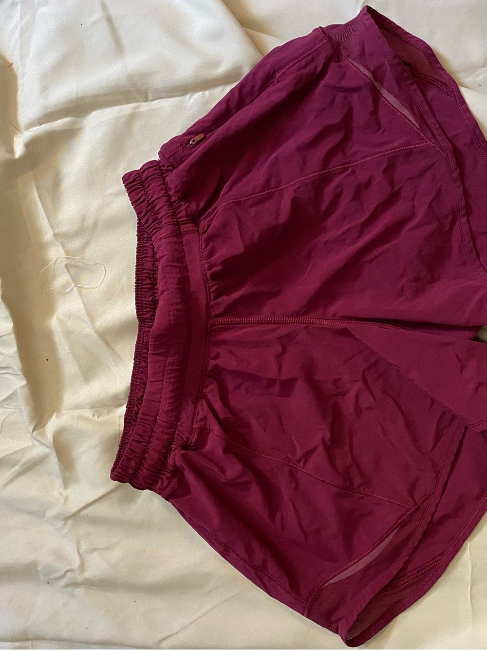 lululemon athletica Women's maroon shorts
